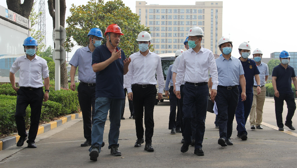 FUN88市副市长李林一行来我司督查安全生产工作