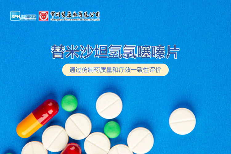 FUN88制药厂有限公司替米沙坦氢氯噻嗪片通过一致性评价